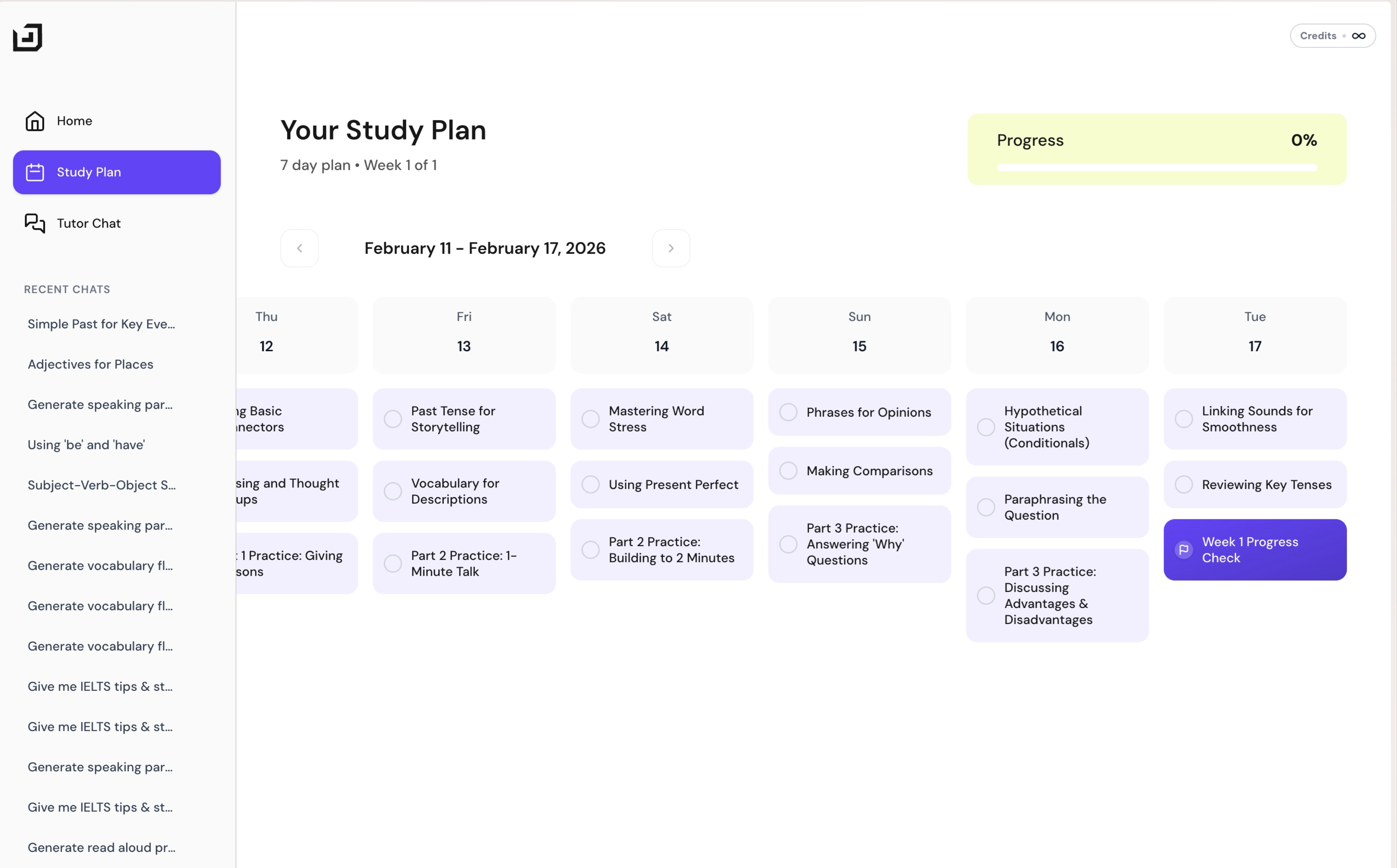 Study Plan